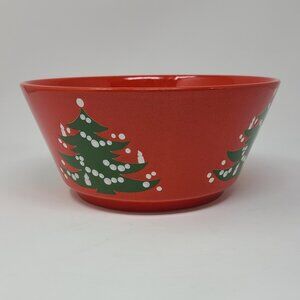WAECHTERSBACH Christmas Tree Bowl Red Green Tree